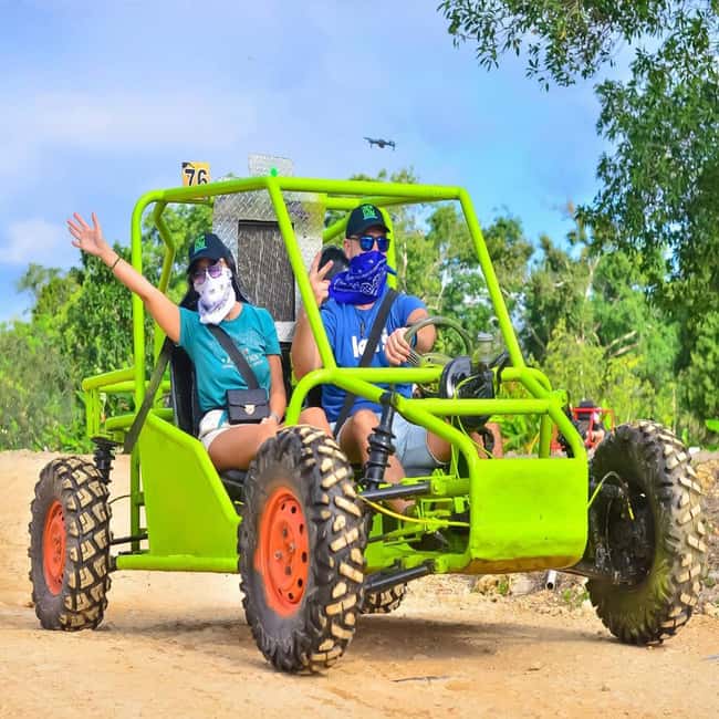 Tour in buggy half-day and beach cenote :Punta Cana - Swimming in the Taino Cenote