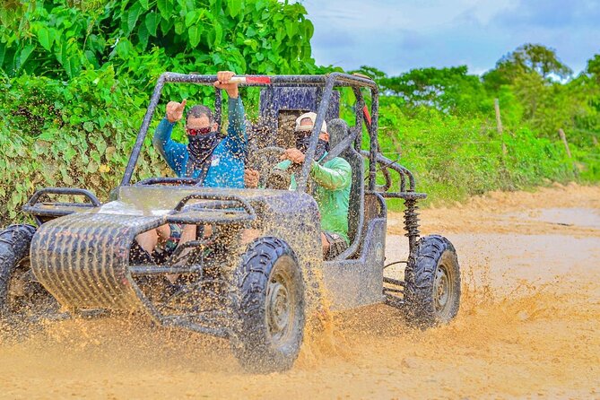 Tour Moto ATV en Punta Cana, Playa, Cueva Taína y Casa Dominicana - Mud, engines, and the Ecology Adventure ranch