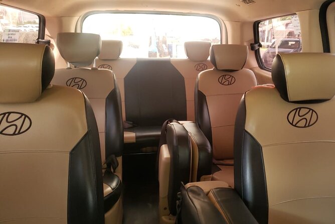 Transfers of 1-6 people Punta Cana area - Child seats and the safety details