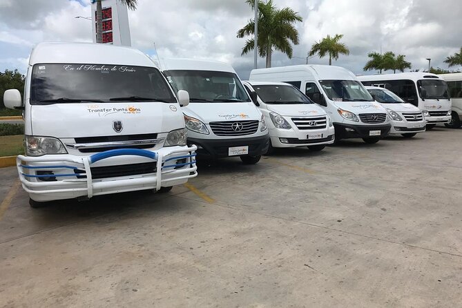 Transfers of 1-6 people Punta Cana area - What happens at hotel pickup
