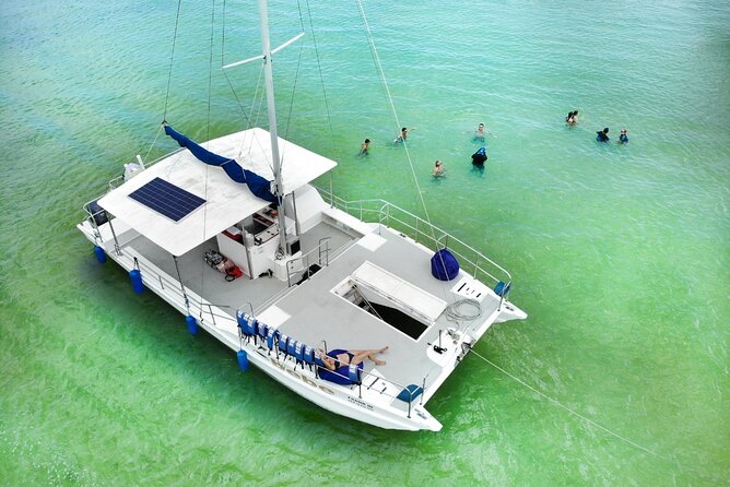 VIP Catamaran with Snorkeling - A Punta Cana Boat Day Built Around Two Water Stops