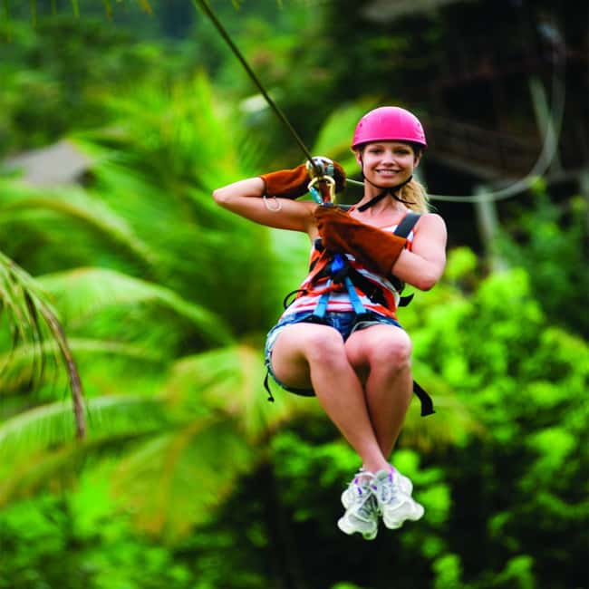 Zip Line Playa Esmeralda With Redonda Mountain - Starting at Playa Esmeralda