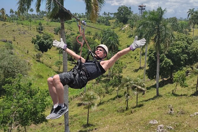 Zipline Expedition In Punta Cana - The seven-line circuit, one launch at a time